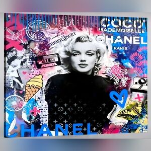 Marilyn Monroe 8.5"×11" Framed Wall Art